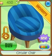 Shop Circular-Chair Blue