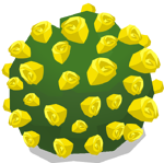 Circular Hedge Yellow