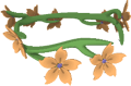 Elegant spring garland