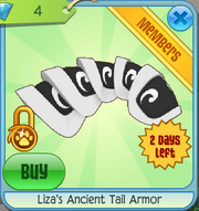 Liza's Ancient Tail Armor