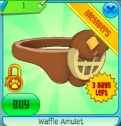 Waffle Amulet