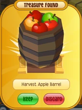 Apple Harvest Barrel