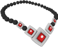 Fancy royal necklace