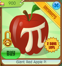 Giant Red Apple Pi