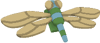 SpringDragonflyHairClip