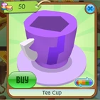 Purple Tea Cup