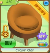 Shop Circular-Chair Orange