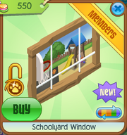 Back-to-School-Shop Schoolyard-Window White
