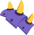 Purple Colorful Three Horned Tail Armor