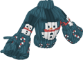 Holiday sweater blue