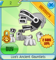 Liza's Ancient Gauntlets