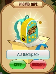 Aj backpack promo