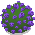 Circular Hedge Purple