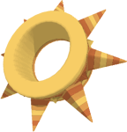 StripedSpikedWristband11