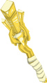Golden Ice Staff