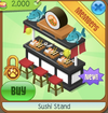 Sushi stand