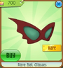 Rare bat glasses