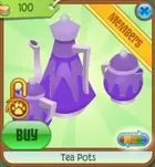 Purple Tea Pots