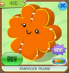 Shamrock Plushie Orange