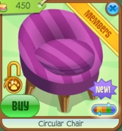 Shop Circular-Chair Pink