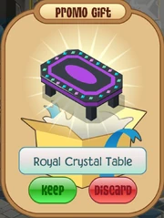 RoyalCrystalTablePromo