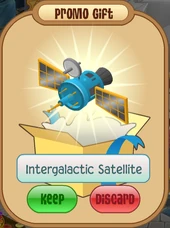 Intergalactic satellite