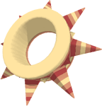 StripedSpikedWristband31