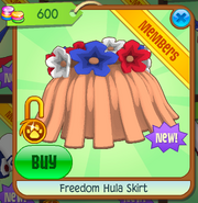 FreedomHulaSkirt