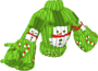 Rare bright holiday sweater transparent