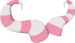 Candy cane horns5