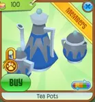 Blue Tea Pots