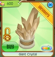 Brown Giant Crystal