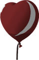 Red Heart Balloon