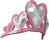 Sparkling heart tiara1