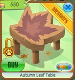 Autunmleaftablee