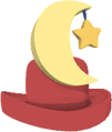 Red Moon Hat
