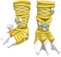 Diamond encrusted gauntlets