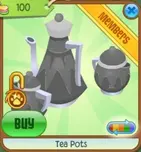 Gray Tea Pots