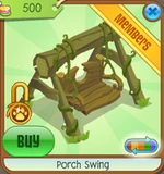 Treetop-Gardens Porch-Swing Yellow