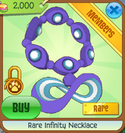 Rare Infinity Necklace