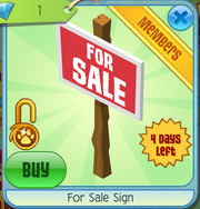 For Sale Sign