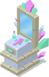 Crystal Vanity art