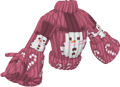 Holiday sweater pink