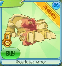 Phoenix Leg Armor
