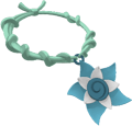 Frozen flower amulet