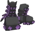 Purple Rocker Boots