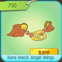 Animal Jam RareMechAngelWings