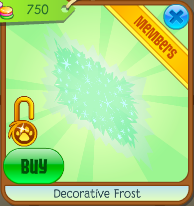 Decorative Frost Animal Jam Item Worth Wiki Fandom