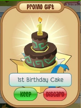 Animal Jam 2nd Birthday Cake