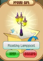 Floating Lamppost